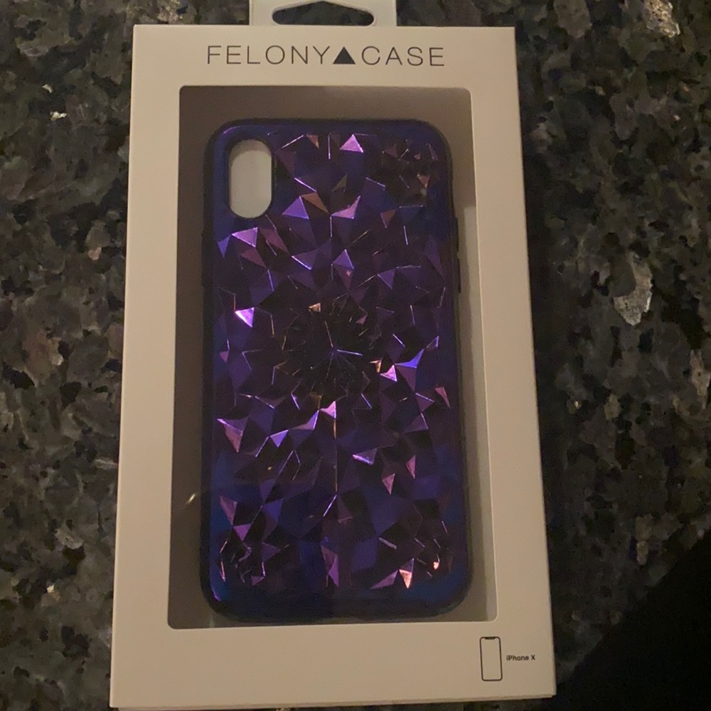 Felony Case for iphone X  NWT